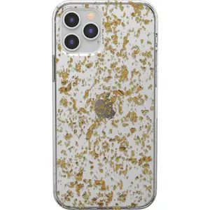 Morning Sparkle | Rose and Gold Flaked Clear Case