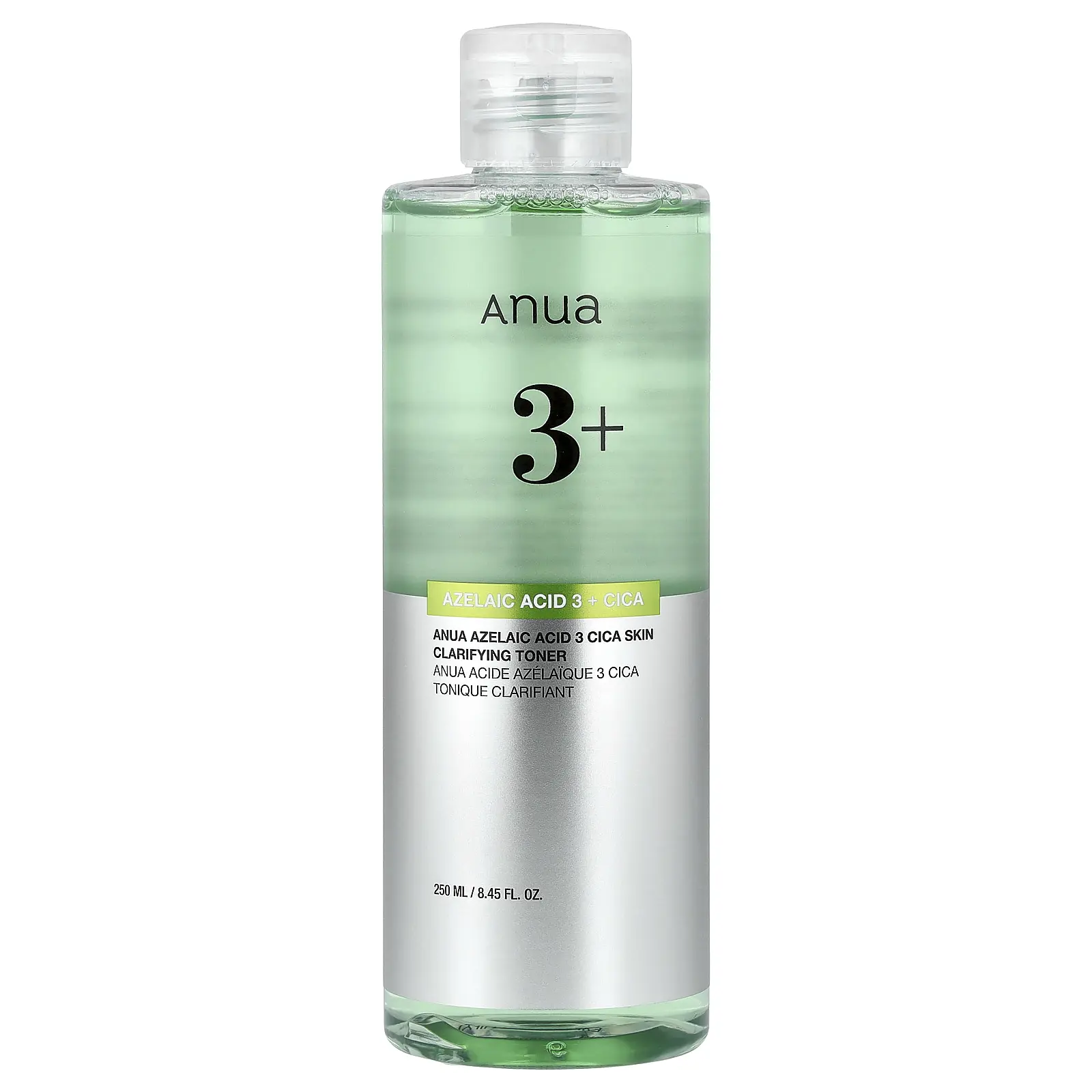 Anua Azelaic Acid 3 Cica Skin, Clarifying Toner, 8.45 fl oz (250 ml) Anua Azelaic Acid 3 Cica Skin, Clarifying Toner, 8.45 fl oz (250 ml)