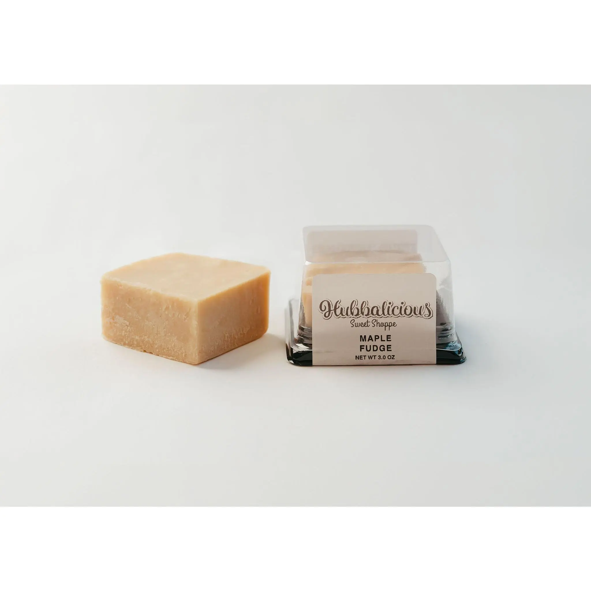 Maple Fudge Hubbalicious Sweet Shoppe Dessert - 3 oz Layered Fudge Treat