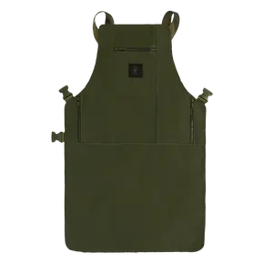 Olive Non-Porous Core Apron for Men - Extra Durable, Water Resistant, Classic Length - Menswear, Clothing
