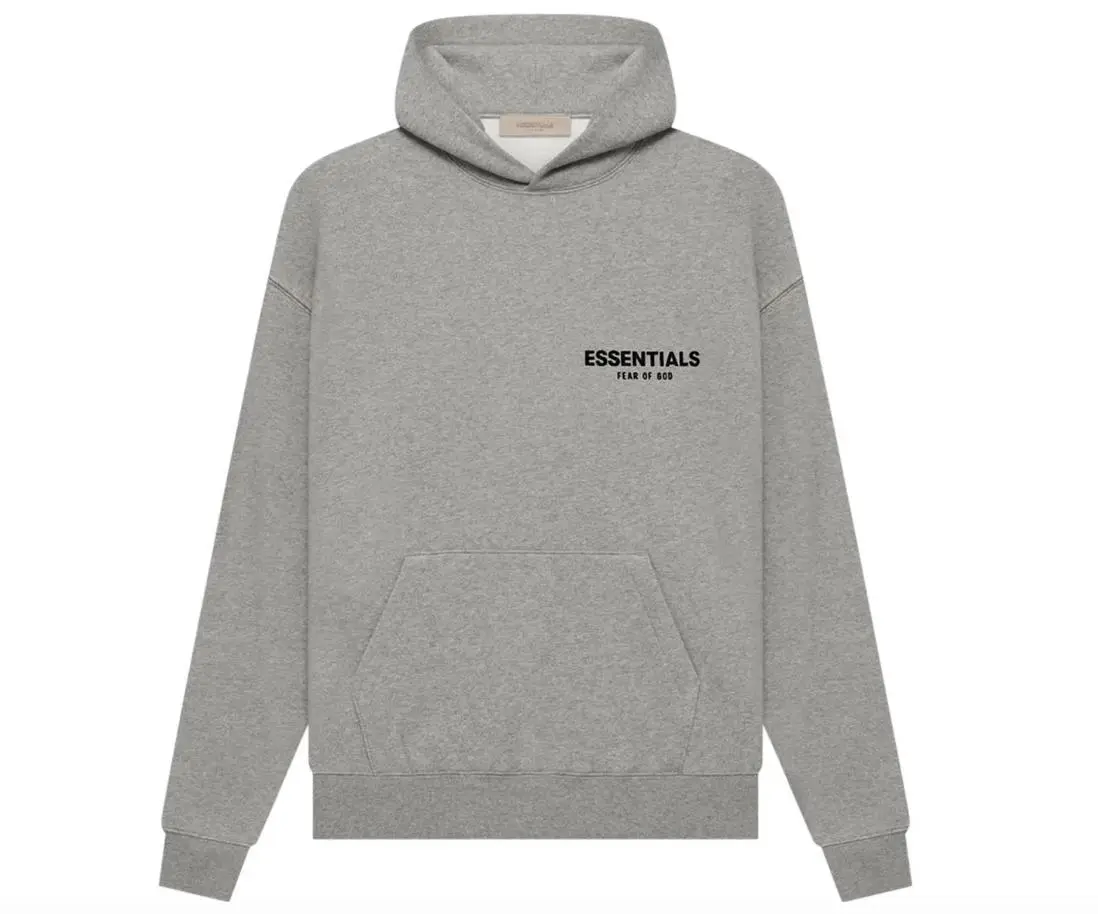 Fear of God Essentials Hoodie 'Dark Oatmeal'