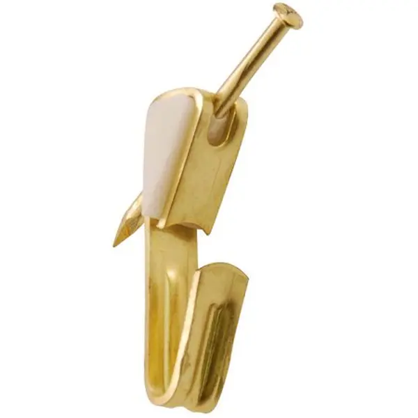 OOK Picture Hangers - Gold Finish, Simple Design, Ideal for Displaying Artwork and Photographs