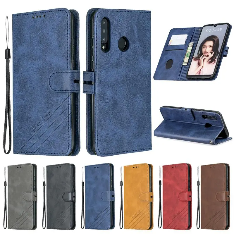 Huawei P40 P30 Lite Case Luxury Leather Flip Wallet Case For Funda Huawei P30 Lite P30 Pro p30lite P20 P40 Lite E P40 Pro Cover