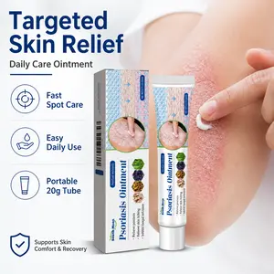 Psoriasis Ointment – Herbal Formula for Itch Relief, Skin Soothing & Fungal Protection, Natural Plant Extracts for Healthier Skin, 20g