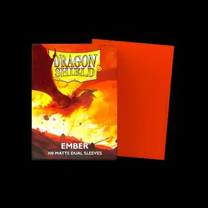 Dragon Shield 100 Standard Size Card Sleeves Matte DUAL for Collectible Card Games and Trading Cards