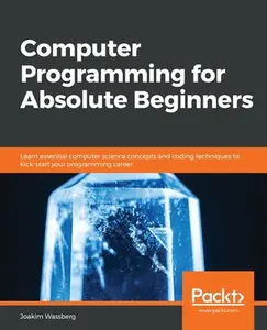 USED-Computer Programming for Absolute Beginners: Learn essential computer science concepts and coding techniques to kick-start your programming career by Wassberg, Joakim (Paperback)