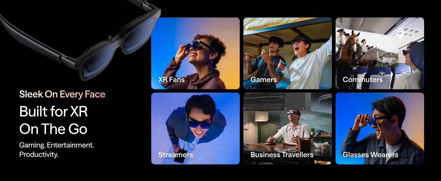 VITURE Pro 2 XR AR Smart Glasses with UltraClarity 3.0, 146" Display, 50° FOV, 1600 Nits Sony Micro-OLED, 63g Weight, 0-5.00D Built-in Diopter, SGS Eye Care Certified, Phone Sync for iPhone, Android, Mac, PC, Steam Deck VITURE Pro 2 XR AR Smart Glasses with UltraClarity 3.0, 146" Display, 50° FOV, 1600 Nits Sony Micro-OLED, 63g Weight, 0-5.00D Built-in Diopter, SGS Eye Care Certified, Phone Sync for iPhone, Android, Mac, PC, Steam Deck