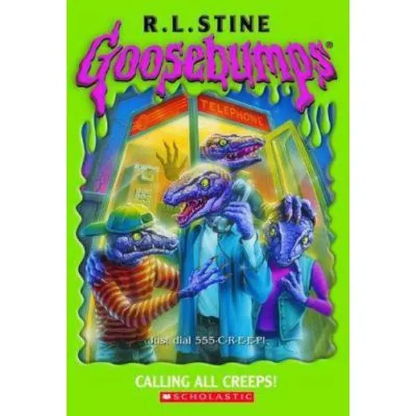 USED Book - Goosebumps #50: Calling All Creeps! by R L Stine (Paperback) - english