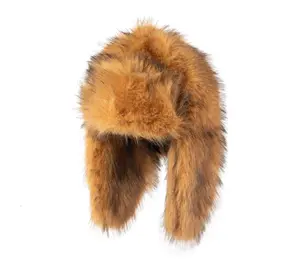 San Diego Hat Co. Faux Fur Trapper Hat with Velour Lining