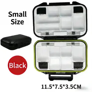Waterproof Fishing Gear Box, Dual-Sided Lure Tool Box, Fishing Tackle Boxes, Fish Hook & Bait Storage, Essential Fishing Accessories, Durable Design