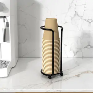 Single-Use Simple Paper Cup Holder Rack, Versatile for Office, Home, Coffee Shops, Self-Serve Areas, Meeting Rooms, Banquet Halls, Interior, Bathroom Organizer