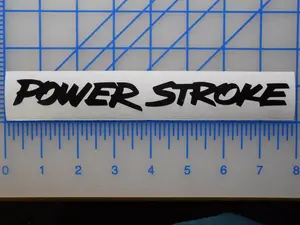 Power Stroke Logo Decal Sticker