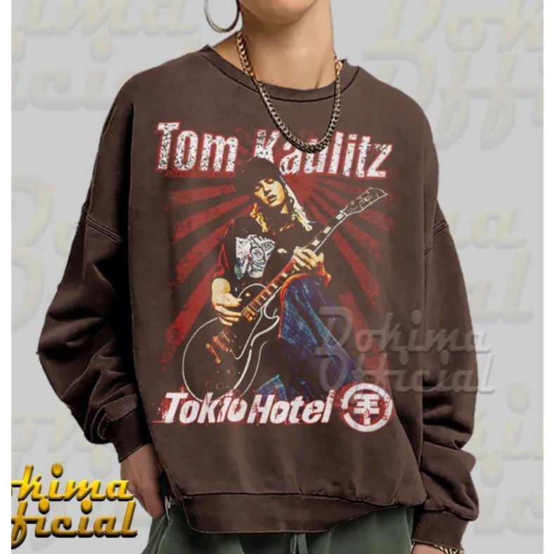 Vintage Tokio Hotel Tom Kaulitz Unisex T-Shirt, poster movie tee, Graphic Tee, Sport shirt