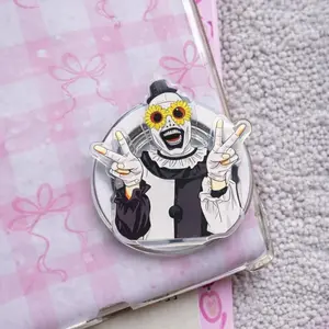 Cute Clown Phone Grip Magsafe, Gothic Sunflower Clown Phone Socket, Spooky Poppywise Hand Holder, Funny Magnetic Phone Accessory