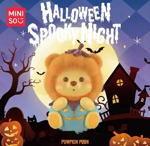 Disney Winnie the Pooh Pumpkin Night Pocket Fun Blind Box Ornament - Cute Anime Merch Desk Ornaments & Collectibles – Perfect Gifts for Friends