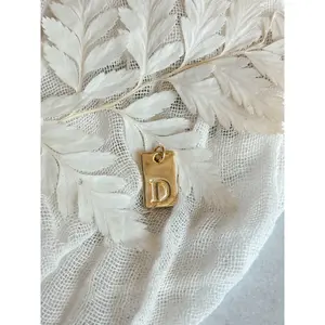 Initial Tag Charms - Charm Bar Collection