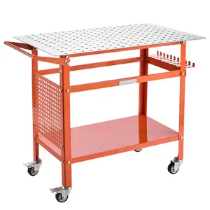 Welding Table 40"x24" Welding Workbench Table with 800LBS Static Weight Capacity