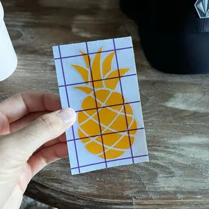 Yellow Pineapple Sticker