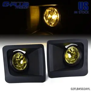 Fit For 14-15 GMC Sierra 1500 Bumper Driving Fog Lights Lamps Left+Right