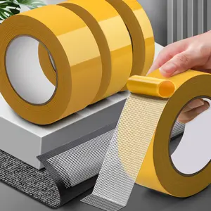 20m Multi-Purpose Double Sided Mesh Tape, High Strength Waterproof No Trace Fixing Tape