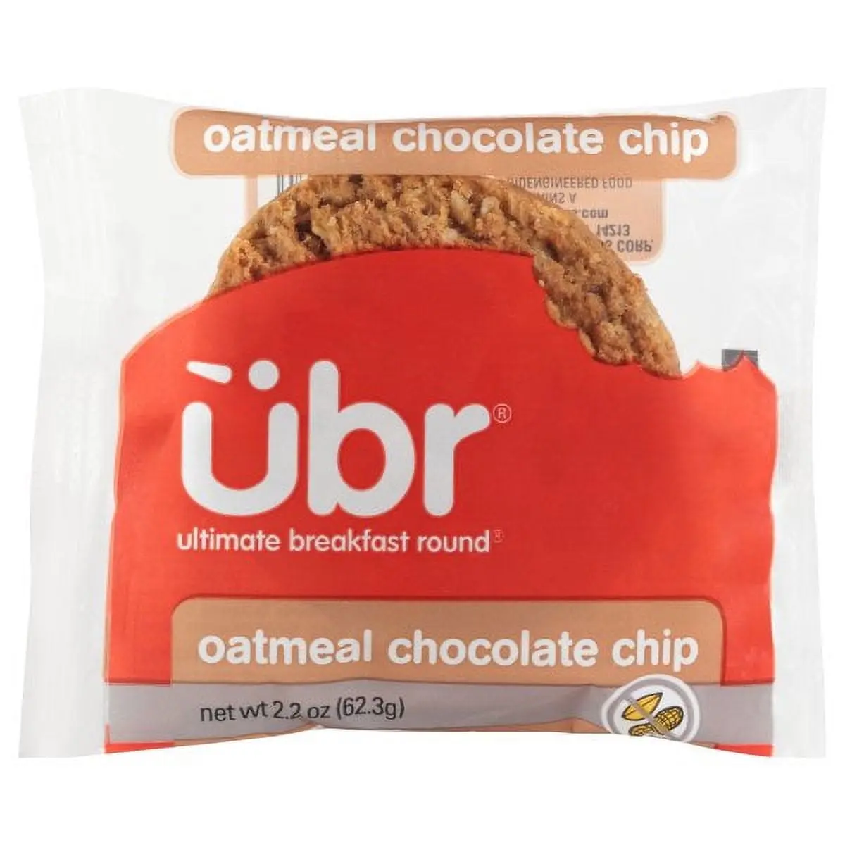 Ultimate Breakfast Rounds Individually Wrapped Granola Bars, Oatmeal Chocolate Chip, Pack of 12