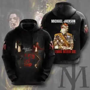 Michael Jackson 3D Hoodie All Over Print – Vintage Pop Music Hoodie, Fan Merchandise