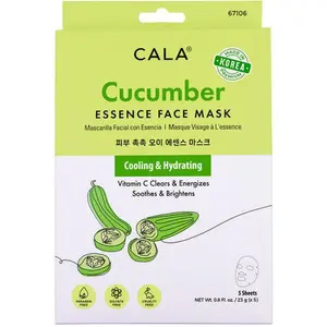 CALA Essence Facial Masks: Cucumber (5 Pks)