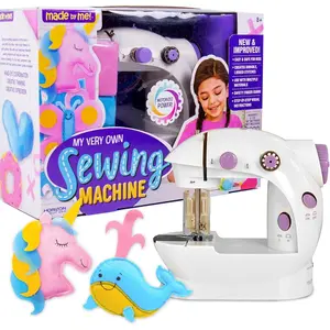 My Very Own Sewing Machine for Beginner, Battery Powered First Sewing Machine for Kids Ages 8+, Includes,, Measuring Tape, & Stuffing,