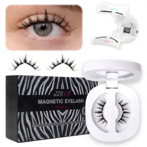 VEYESBEAUTY AnimeWink Soft Magnetic Lashes Natural Reusable & Comfortable Glue-Free with Applicator anime-inspired Makeup Eyelashes Extensions