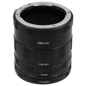 Fotodiox Macro Extension Tube Set for Nikon F Mount SLR Cameras for Extreme Close-up Photography