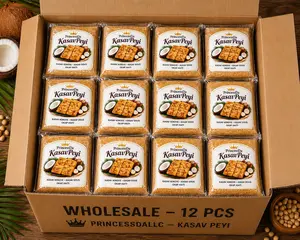 12 / pack kasav okay, dous kokoye ,haitian cassava bread