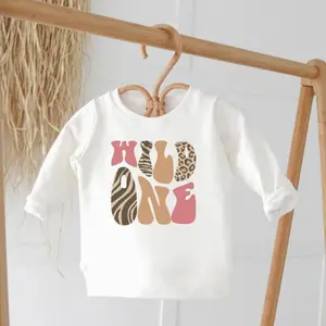 Youth Shirt Wild One Birthday Sweatshirt, Safari Birthday Shirt, Zoo Birthday, First Birthday Shirt, Girl Birthday Shirt, Kids Birthday Sweatshirt