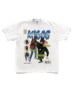 MIGOS, RAP TEE, MUSIC TEE, POP CULTURE T-SHIRT, RNB TEE, HEAVY COTTON T-SHIRT/SWEATER/HOODIE