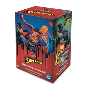 2025 Upper Deck Fleer Ultra Superman Trading Cards - Blaster Box