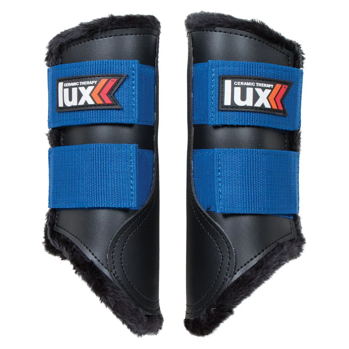 Equestrian Lux Ceramic Fiber Therapy Sport Boots - Limber, Elastic Design with Extra Padding & Heat Reflection for Equine Rehab, Protection, Easy Maintenance & Secure Closures