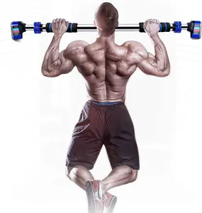 Tikaton Pull Up Bar A with Locking Mechanism, Door Exercise Bar Without Screw Installation - Maximum Load 440LB - Workout Bar with 27.6“ - 35.4''