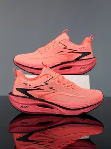 Lightweight Colorblock Sporty Running Shoes, Professional Long-Distance Racing Sports Sneakers, Medium Width, All-Season Casual Wear