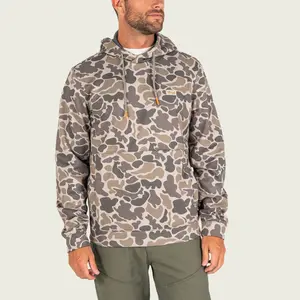 Nor'easter Pullover Hoodie - Khaki Mallard Camo