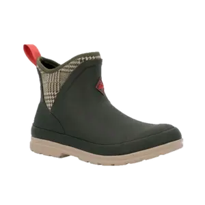 Muck Ladies Originals Houndstooth Print Moss Ankle Boots MOAW300