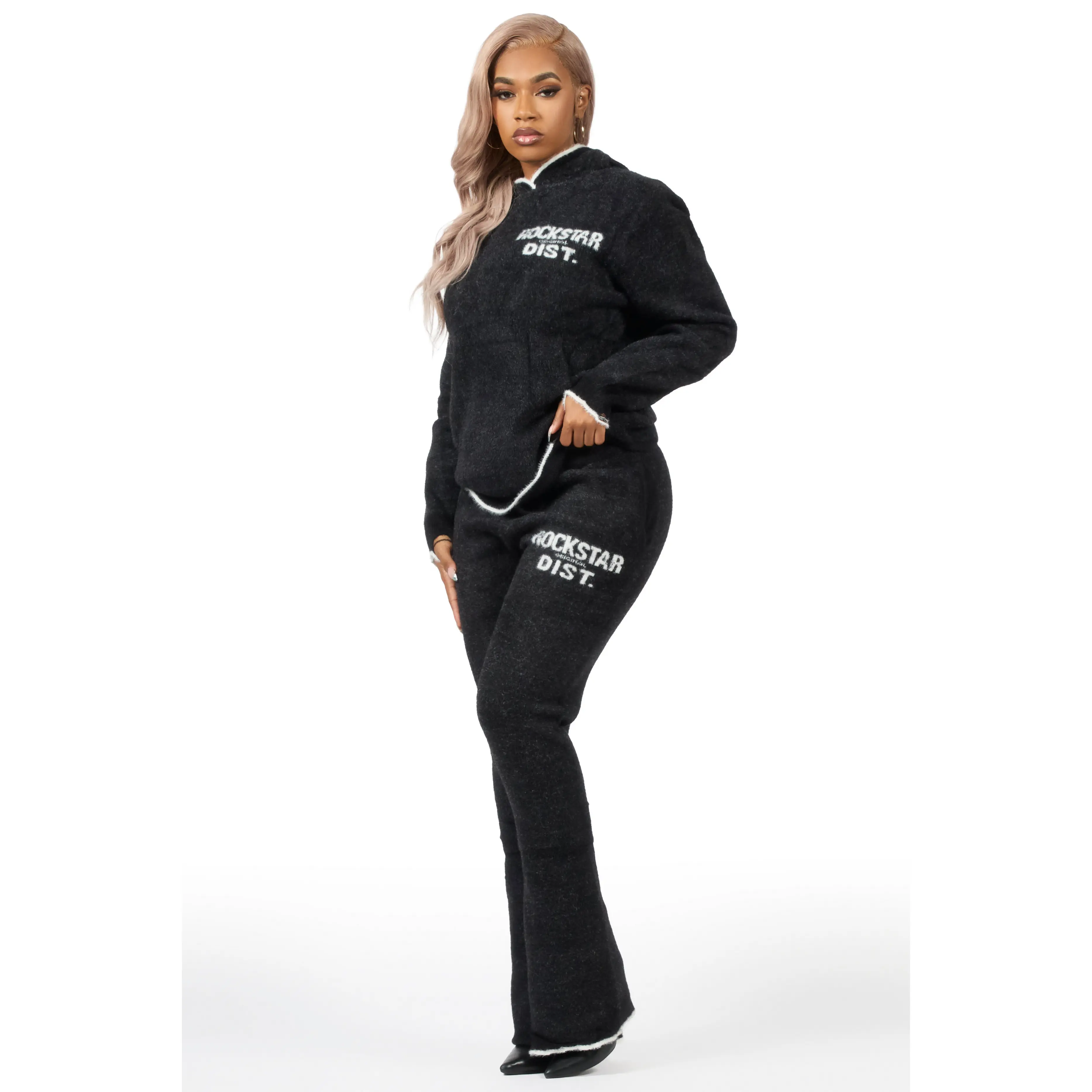 Talisha Black Super Stacked Trackset Talisha Black Super Stacked Trackset