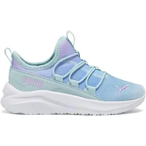 Little Kid's Puma One4All Slip On Aurora Turquoise Surf-Vivid Violet (310262 01)