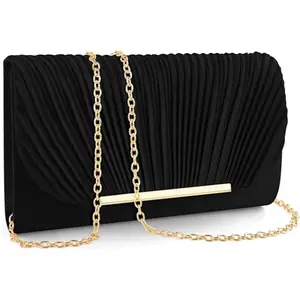 Women’s Evening Clutch Purse Formal Wedding Party Handbag Cocktail Prom Crossbody Shoulder Envelope Bag