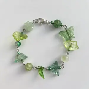 Mother Nature Charm Bracelet, 7-Inches With 1.75-Inch Extender, Hand to Wrist Jewelry
