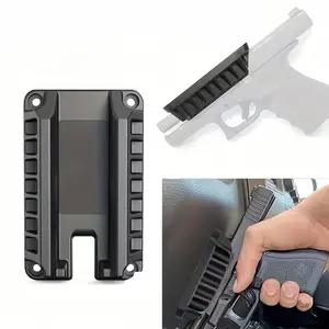 Tactical Gun Rack Quick Draw Holster for Pistols Rifles, Adjustable Holder for Home Car Office Shooting Range, Secure Storage Solution