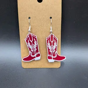 Cowboy Boot Earrings