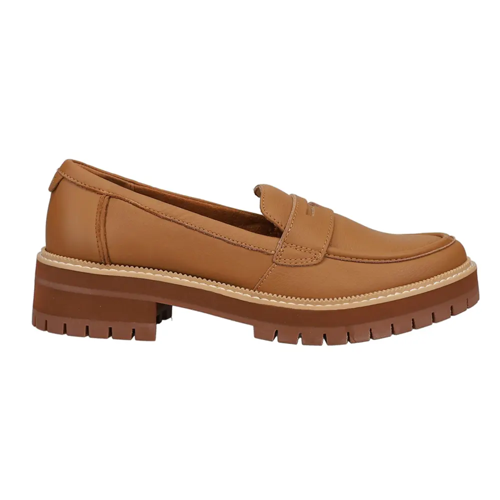 TOMS Womens Cara Slip On Loafers Casual - Brown