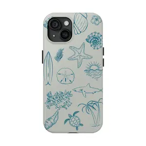 Coconut Girl Phone Case, Beachy phone case 11-17