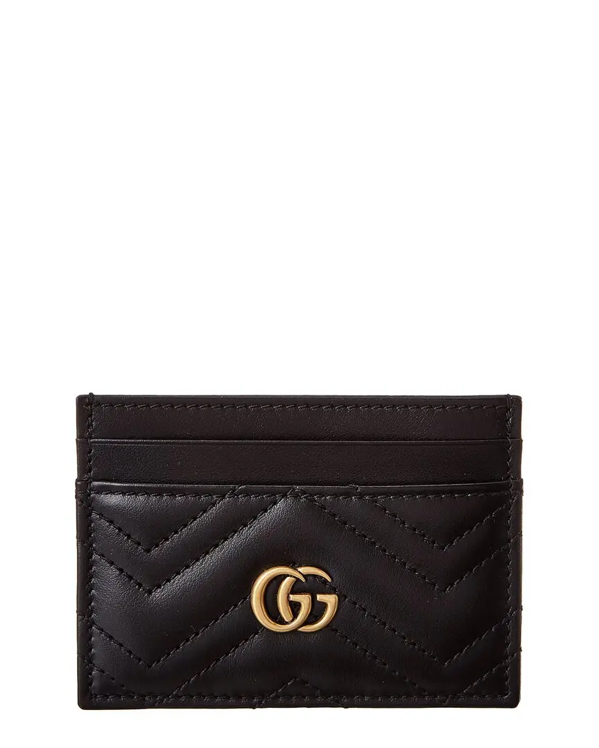Gucci Marmont Quilted Leather Card Case