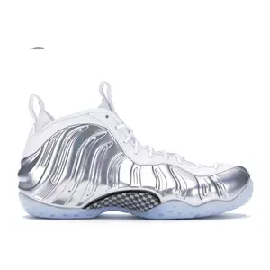 Nike Women's Air Foamposite One Chrome White Basketball Shoes, from StockX