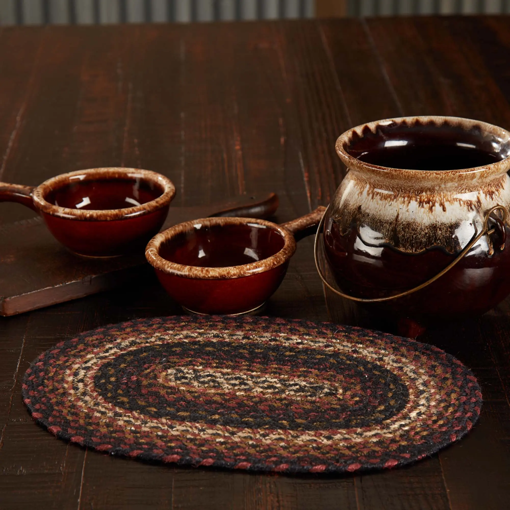 Brick Raven Braided Placemat